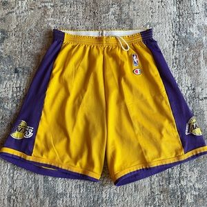 Champion Lakers Vintage Basketball Shorts